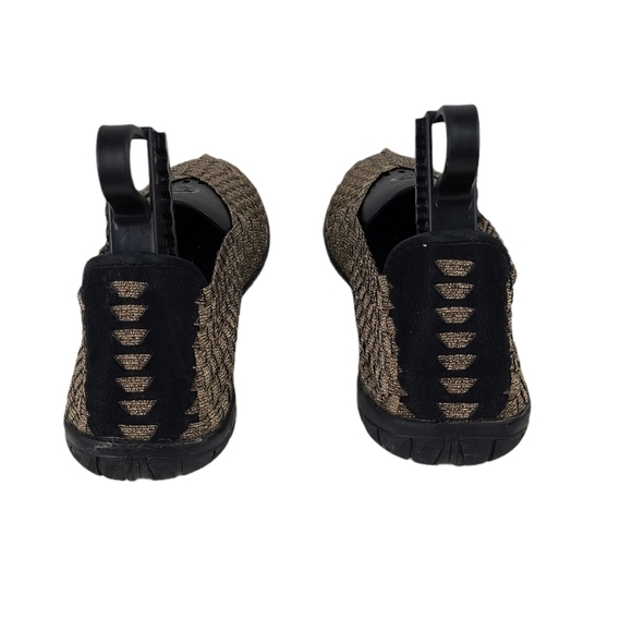 Corkys 'Sidewalk' Metallic‎ Bronze Woven Flats 7 - Picture 4 of 8